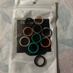 ThunderFit Silicone Rings Set. Size 6